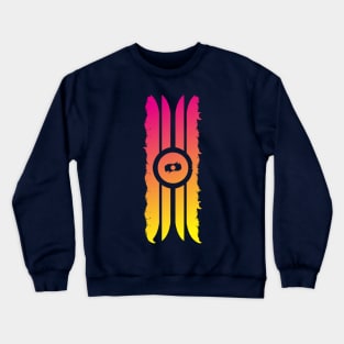 gradient abstrack Crewneck Sweatshirt